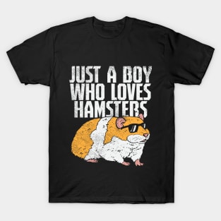 Just A Boy Who Loves Hamsters T-Shirt